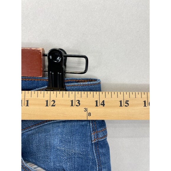 Raven Denim Womens Size 26 Medium Wash Boot Cut Jeans‎ Stretch Low Rise Retro - Picture 3 of 11